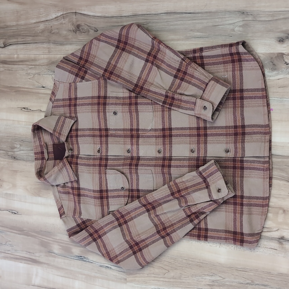 Japanese Flannel Workshirt - Lumber